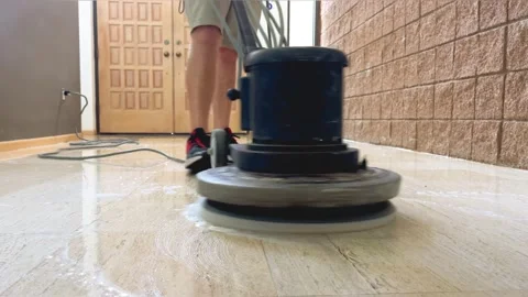 Power Washing a Tile Floor Видео 199301929
