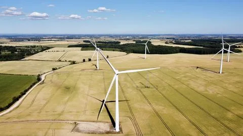 The power of wind 스톡 사진