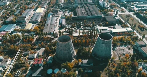 Power_Plant_Factory Zone_2 Stock Footage 230667317
