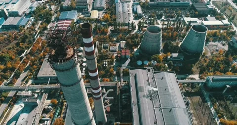 Power_Plant_Factory Zone_3 Stock Footage 230667311