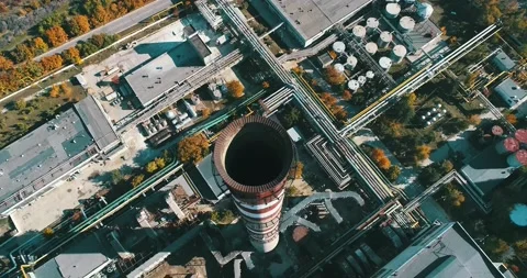 Power_Plant_Factory Zone_4 Stock Footage 230667308