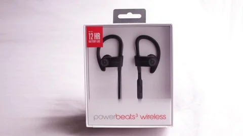 Powerbeats By Dre Stock Footage 128274213