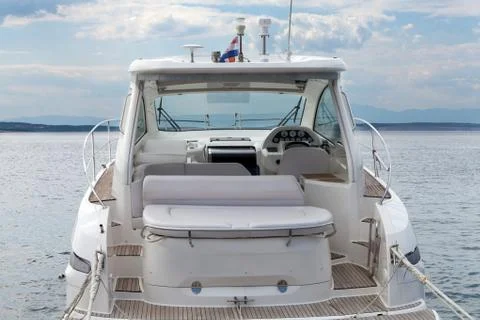 Powerboat interior Stock Photos