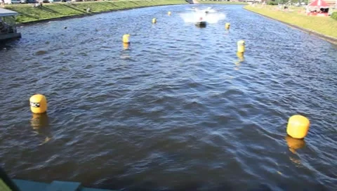 Powerboat race Stock-Footage 7747864