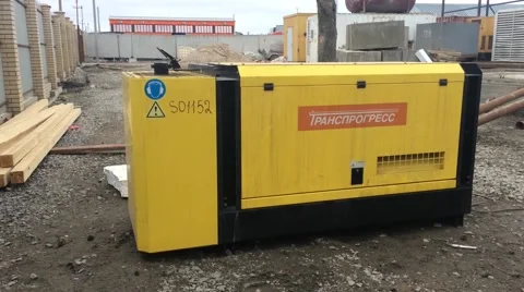 Powered generator Video stock 48661106