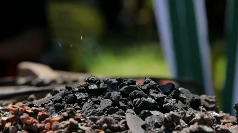 Powered Mobile Forge Solid Fuel Stock Footage 52267534