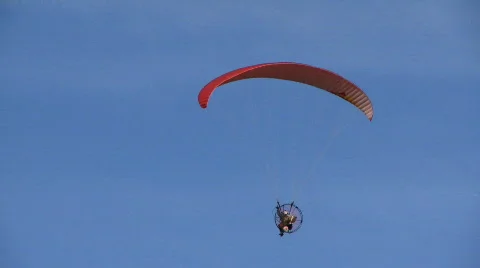 Powered parachute Video stock 861988