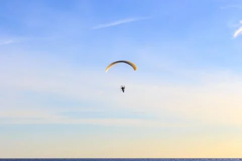 Powered Paraglider Stock Photos