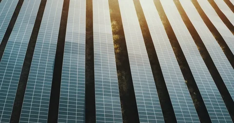 Powered by the sun Stock Footage 125564573