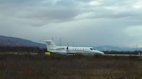 Powerful beautiful and reliable passenger plane of civil aviation Video stock 24167133