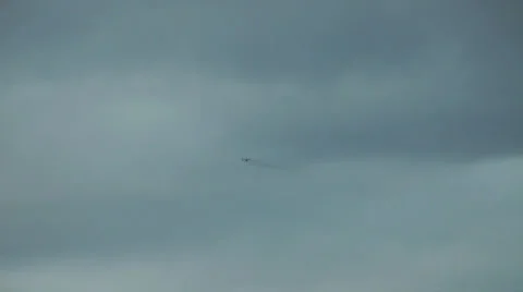 Powerful beautiful and reliable passenger plane of civil aviation Video stock 24280016