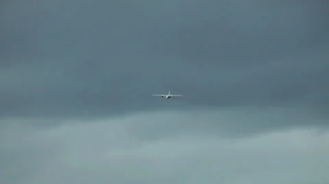 Powerful beautiful and reliable passenger plane of civil aviation Video stock 24280028