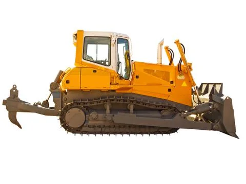 Powerful bulldozer Stock Photos