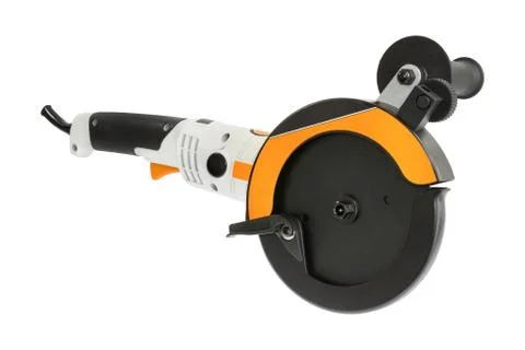 Powerful circular saw Stock Photos