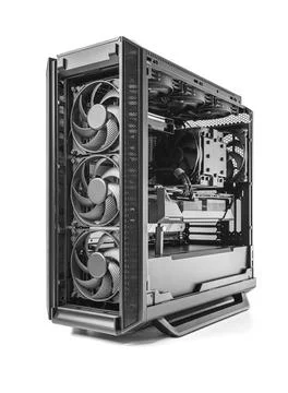 A powerful custom-built PC case Foto stock