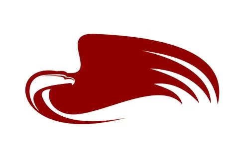 Powerful eagle Stock Illustration