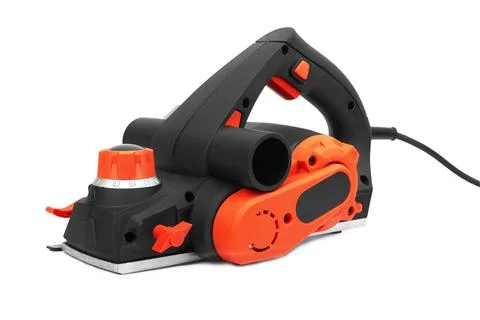 Powerful electric planer Stock Photos