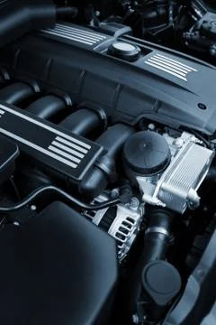 Powerful engine Stock Photos
