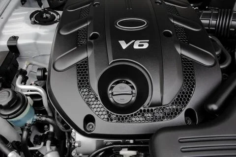 Powerful engine Stock Photos