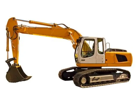Powerful excavator Stock Photos