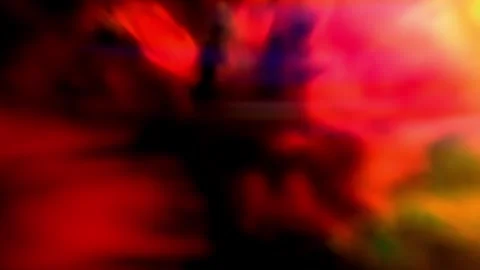 Powerful explosion of colorful powder with sign black hole in cosmos.Epic super Stock Footage 248631387