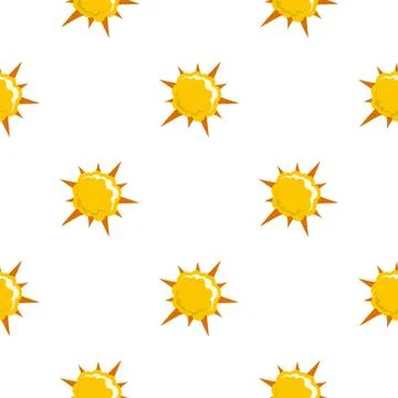 Powerful explosion pattern seamless Illustrazione stock