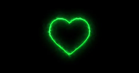 A powerful Fiery fire laser etching a burning outline of a heart shape out .. Stock Footage 330530215