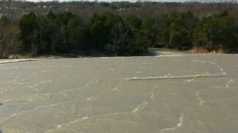 Powerful Flood Waters 4 Video stock 12315769