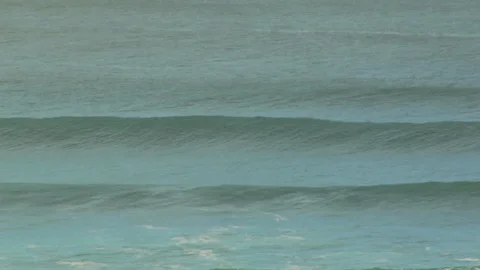 Powerful Hawaii ocean tidal waves crash into shore at the beach Stock Footage 125340824