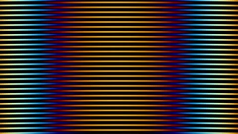 Powerful light pulses spread out in horizontal stripes. Very nice glitch. Stock Footage 157035549