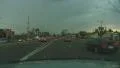 Powerful lightning strikes from a dashboard cam series 1 - 11 HD Footage