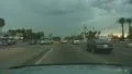 Powerful lightning strikes from a dashboard cam series 2 - 5 HD Footage