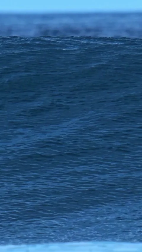 Powerful ocean wave in Indian Ocean Stock Footage 315774631