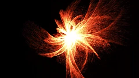 Powerful plasma streams burst from the surface of the incandescent star 스톡 동영상 333117430