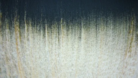 Powerful stream of water falls in slowmotion Stock Footage 78706962