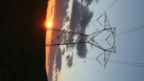 Powerful sunset Stock Footage 11019805