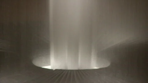 Powerful water jet, slow shutter Stock-Footage 346092