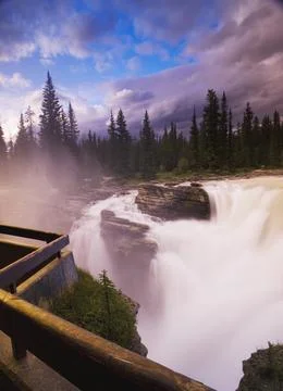 Powerful Waterfall Stock Photos