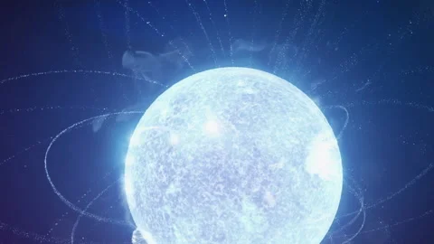 Powerful X-ray burst erupting from a magnetar. NASA Public Domain Imagery 스톡 동영상 146176000