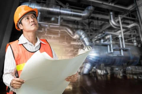 Powerhouse govern engineer Foto stock