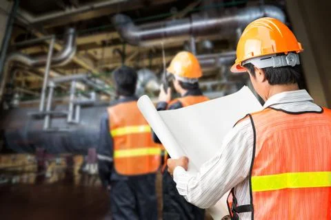 Powerhouse govern engineer Stock Photos