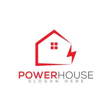 Powerhouse logo Stock Illustration