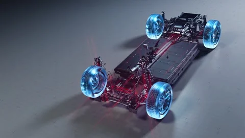 Powering the Future of Vehicle Dynamics Stock-Footage 327912803