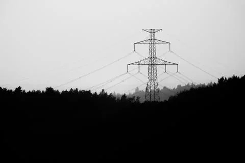 Powerline Stock Photos