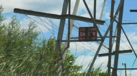 Powerlines 2 動画素材 462661