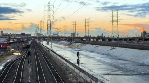 Powerlines Stock Footage 47629051