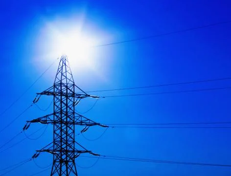 Powerlines Stock Photos