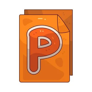 PowerPoint Slide illustration Stock-Illustration