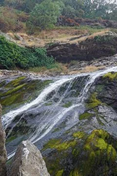 Powerscourt Waterfall Stock Photos