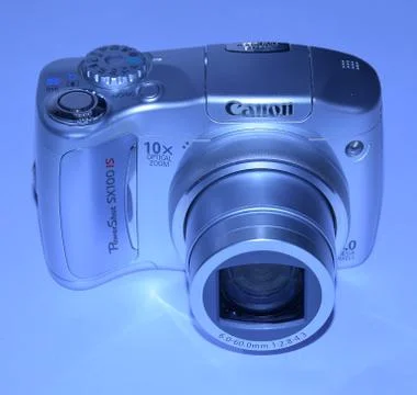 Powershot Camera Foto stock